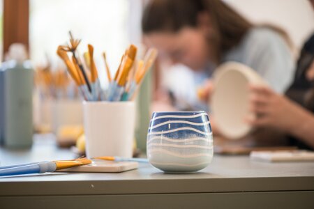Atelier peinture sur céramique